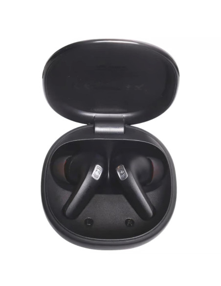 HiFuture FlyBuds4 AI Auricular Bluetooth con Tradución Simultanea de 130 idiomas Negro