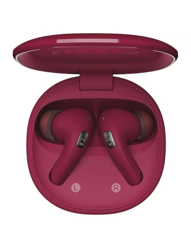 HiFuture FlyBuds4 AI Auricular Bluetooth con Tradución Simultanea de 130 idiomas Rosa