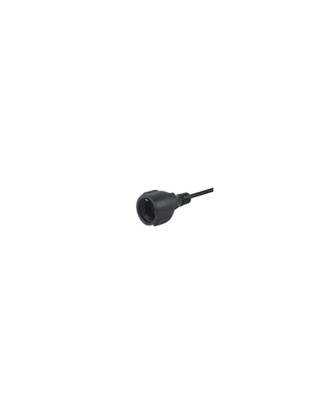 Equip 112183 cable de transmisión Negro 10 m CEE7/7 CEE7/3