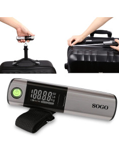 Sogo BAM-SS-380 báscula de equipaje 50 kg Electrónico