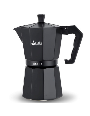 Sogo CAF-SS-7610 cafetera manual Cafetera italiana Negro