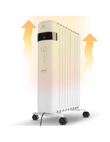 Sogo CAL-SS-18485 calefactor eléctrico Interior Blanco 2000 W